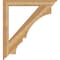 Ekena Millwork Balboa Traditional Rough Sawn Bracket, Western Red Cedar, 4"W x 38"D x 42"H BKT04X38X42BOA01RWR - alternate 2